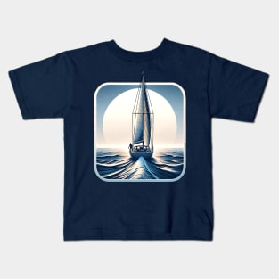 Solo Sailing the World Kids T-Shirt